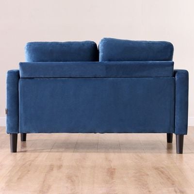 Mugen 2 Seater Fabric Sofa - Deep Blue