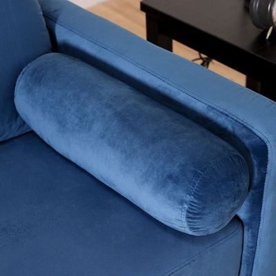 Mugen 2 Seater Fabric Sofa - Deep Blue