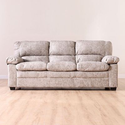 Empress 3+2 Seater Fabric Sofa Set - Light Brown