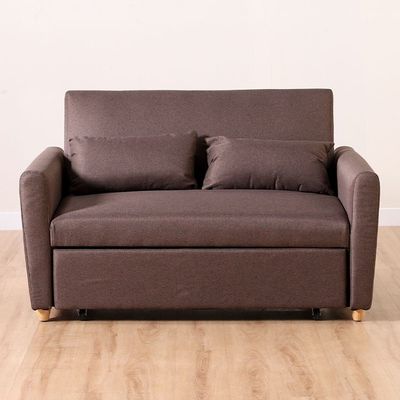 Alpha 2-Seater Fabric Sofa Bed