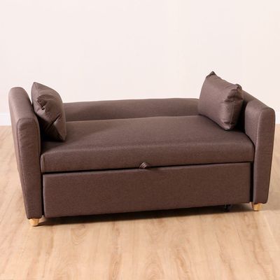 Alpha 2-Seater Fabric Sofa Bed