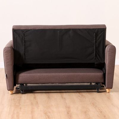 Alpha 2-Seater Fabric Sofa Bed