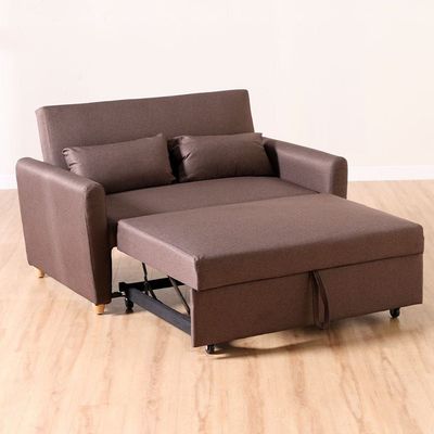 Alpha 2-Seater Fabric Sofa Bed