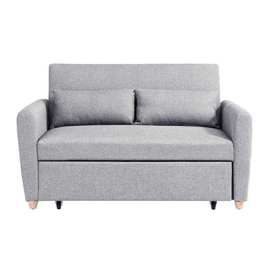 Alpha 2 Seater Fabric Sofabed - Grey