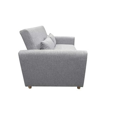 Alpha 2 Seater Fabric Sofabed - Grey