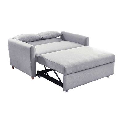 Alpha 2 Seater Fabric Sofabed - Grey