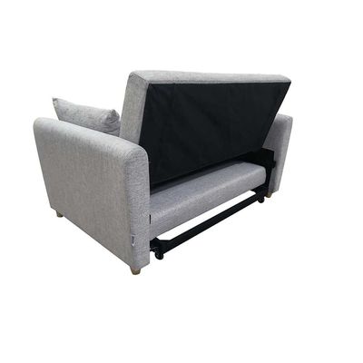 Alpha 2 Seater Fabric Sofabed - Grey