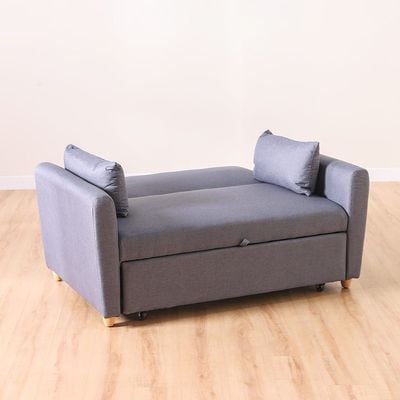 Alpha 2-Seater Fabric Sofa Bed