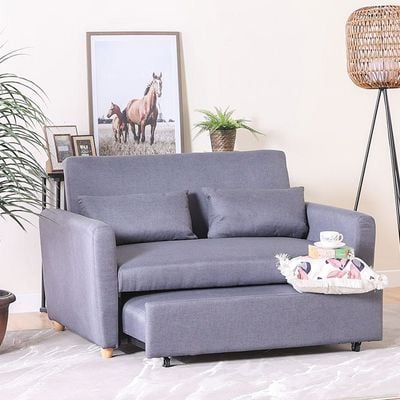 Alpha 2-Seater Fabric Sofa Bed