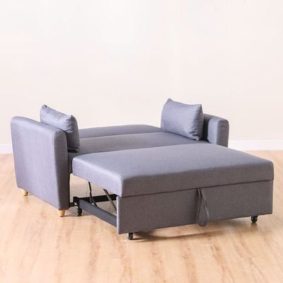 Alpha 2-Seater Fabric Sofa Bed