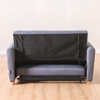 Alpha 2-Seater Fabric Sofa Bed