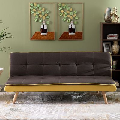 Beatrice 3-Seater Fabric Sofa Bed