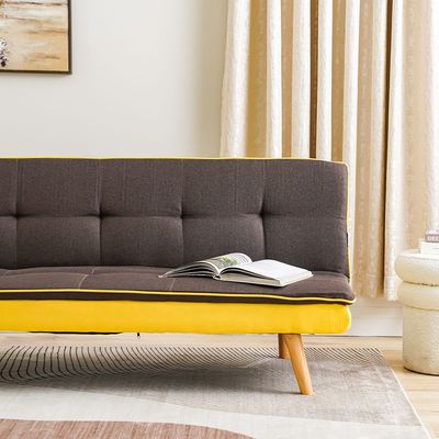 Beatrice 3-Seater Fabric Sofa Bed