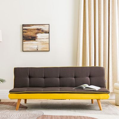 Beatrice 3-Seater Fabric Sofa Bed