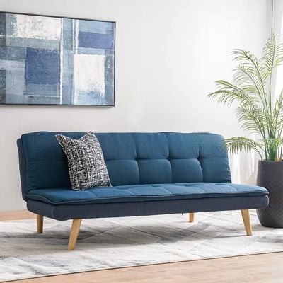 Beatrice 3-Seater Fabric Sofa Bed