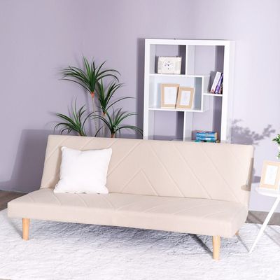 Eudora 3-Seater Fabric Sofa Bed