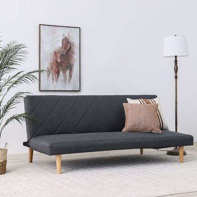 Eudora 3-Seater Fabric Sofa Bed