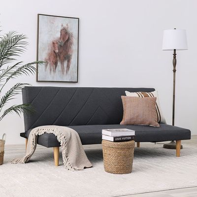 Eudora 3-Seater Fabric Sofa Bed