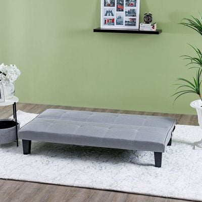 Alonzo Fabric Sofabed - Light Grey