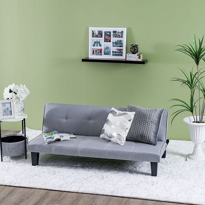 Alonzo Fabric Sofabed - Light Grey