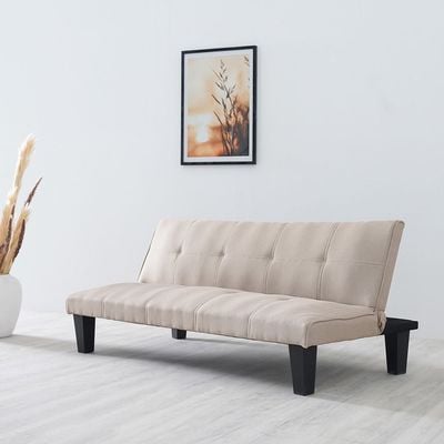 Alonzo Fabric Sofa Bed - Cream