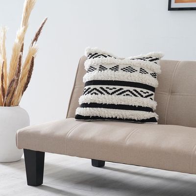 Alonzo Fabric Sofa Bed - Cream