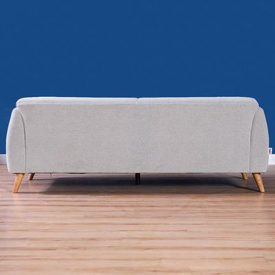 Blissful 3-Seater Fabric Sofa