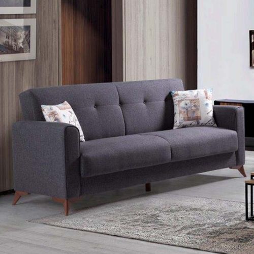 Stockholm L 220 x W 75 x H 96 cm 3-Seater Fabric Sofa bed - 2 Years Warranty