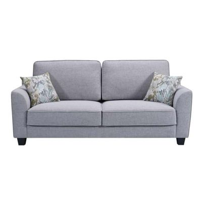 Krystina Fabric Sofa Set - Warm Grey 