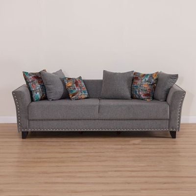 Ashley 3-Seater Fabric Sofa