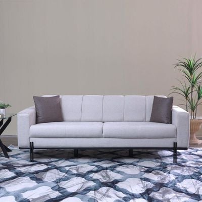 Form 3+1 Seater Fabric Sofa Set-Beige
