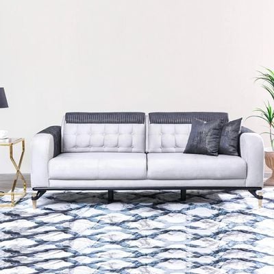 Allegra 3-Seater Fabric Sofa