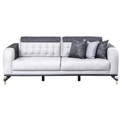 Allegra 3-Seater Fabric Sofa