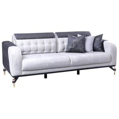 Allegra 3-Seater Fabric Sofa