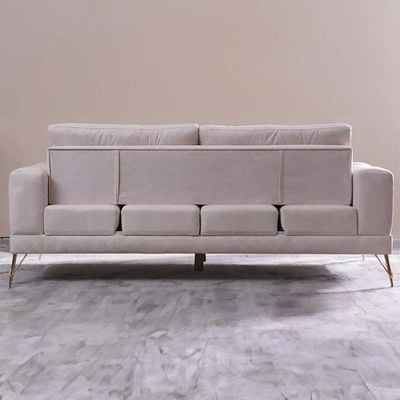 Asir 3-Seater Fabric Sofa
