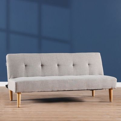 Khan 3-Seater Fabric Sofa Bed