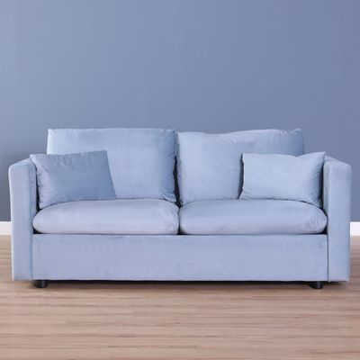 Gazini Fabric Sofa Set-Blue