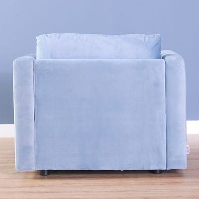 Gazini Fabric Sofa Set-Blue