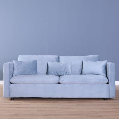 Gazini Fabric Sofa Set-Blue