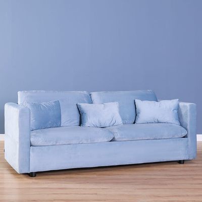 Gazini Fabric Sofa Set-Blue