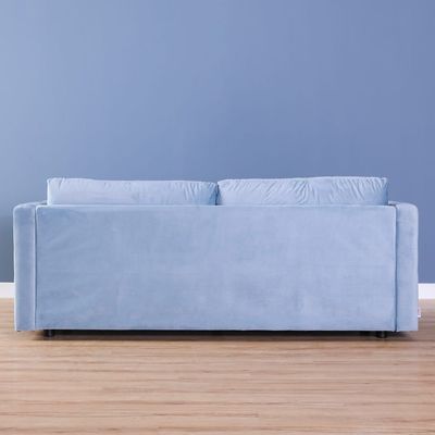 Gazini Fabric Sofa Set-Blue