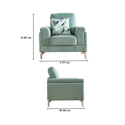 Scottsdale 1-Seater Fabric Sofa