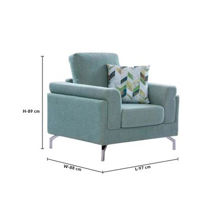 Scottsdale 1-Seater Fabric Sofa