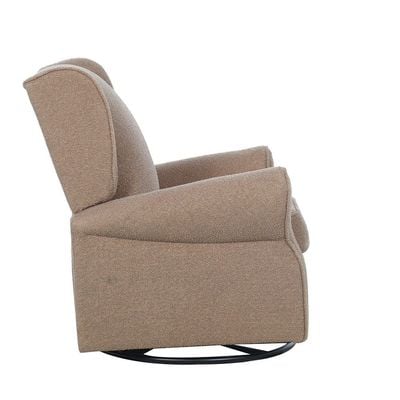 Dobbin 1 Seater Swivel Chair with Glider - Taupe