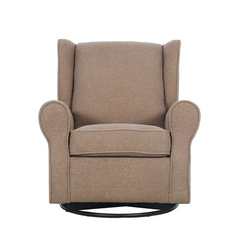 Dobbin 1 Seater Swivel Chair with Glider - Taupe
