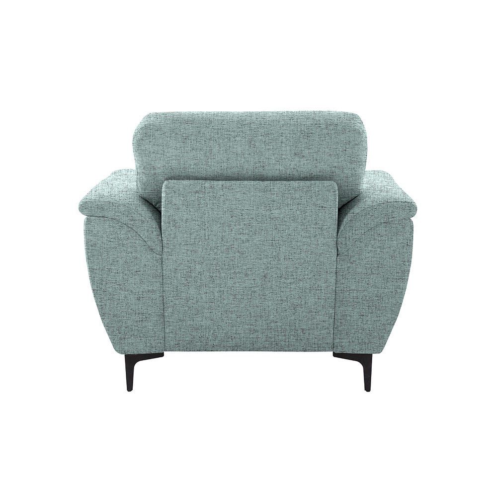 Monterey 1 Seater Fabric Sofa - Sky Blue