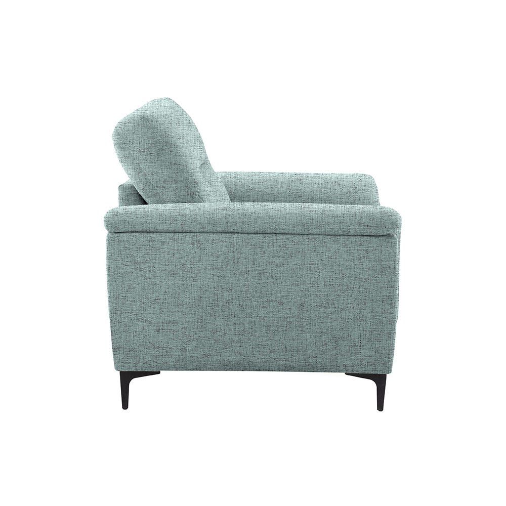 Monterey 1 Seater Fabric Sofa - Sky Blue