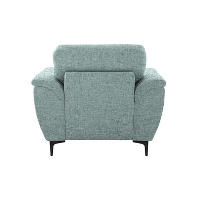 Monterey 1-Seater Fabric Sofa - Sky Blue