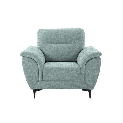 Monterey 1-Seater Fabric Sofa - Sky Blue