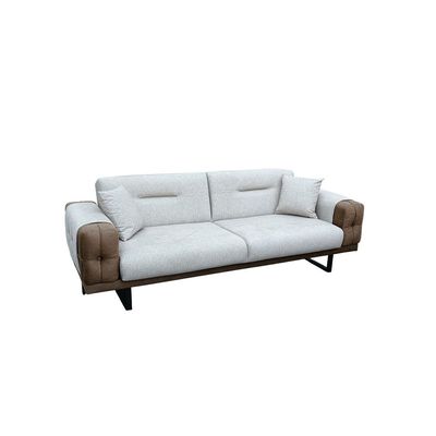 Bona 3+1+1 Fabric Sofa Set - Beige/Brown